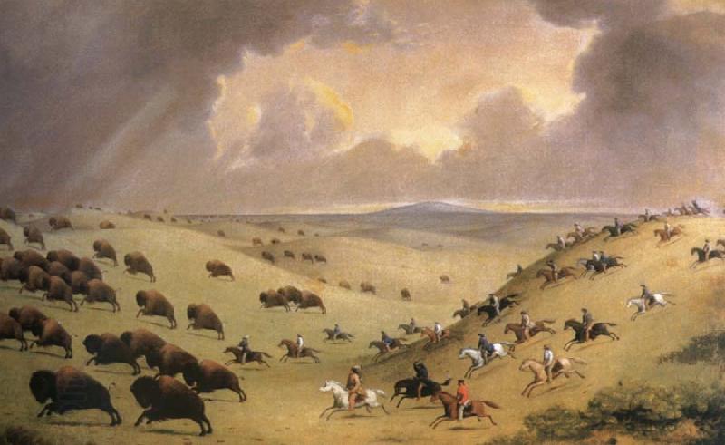 Paul Klee the buffalo hunt China oil painting art